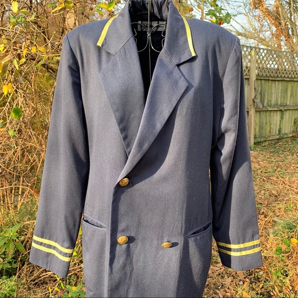Vintage Stephanie Cueller Military Inspired Trench - Picture 7 of 15